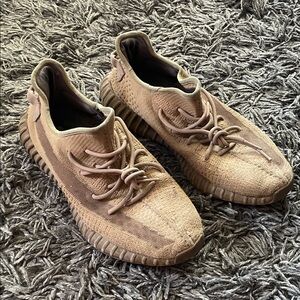 Adidas Men's Brown Yeezy Sneakers size 12.5